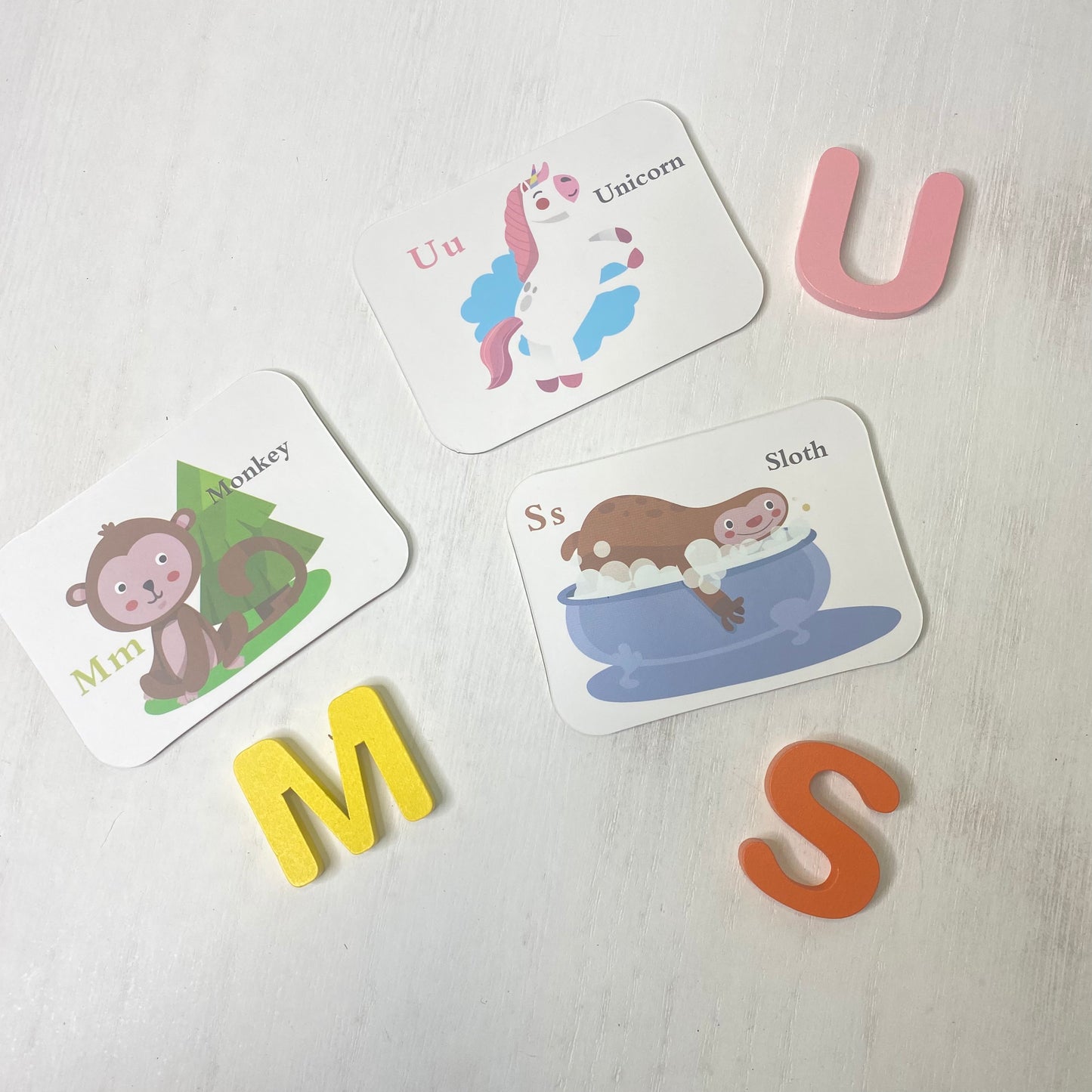 Develop fine motor skills and spatial reasoning while learning their letters with hands-on learning!  Fun , alphabet learning toy for early learners!