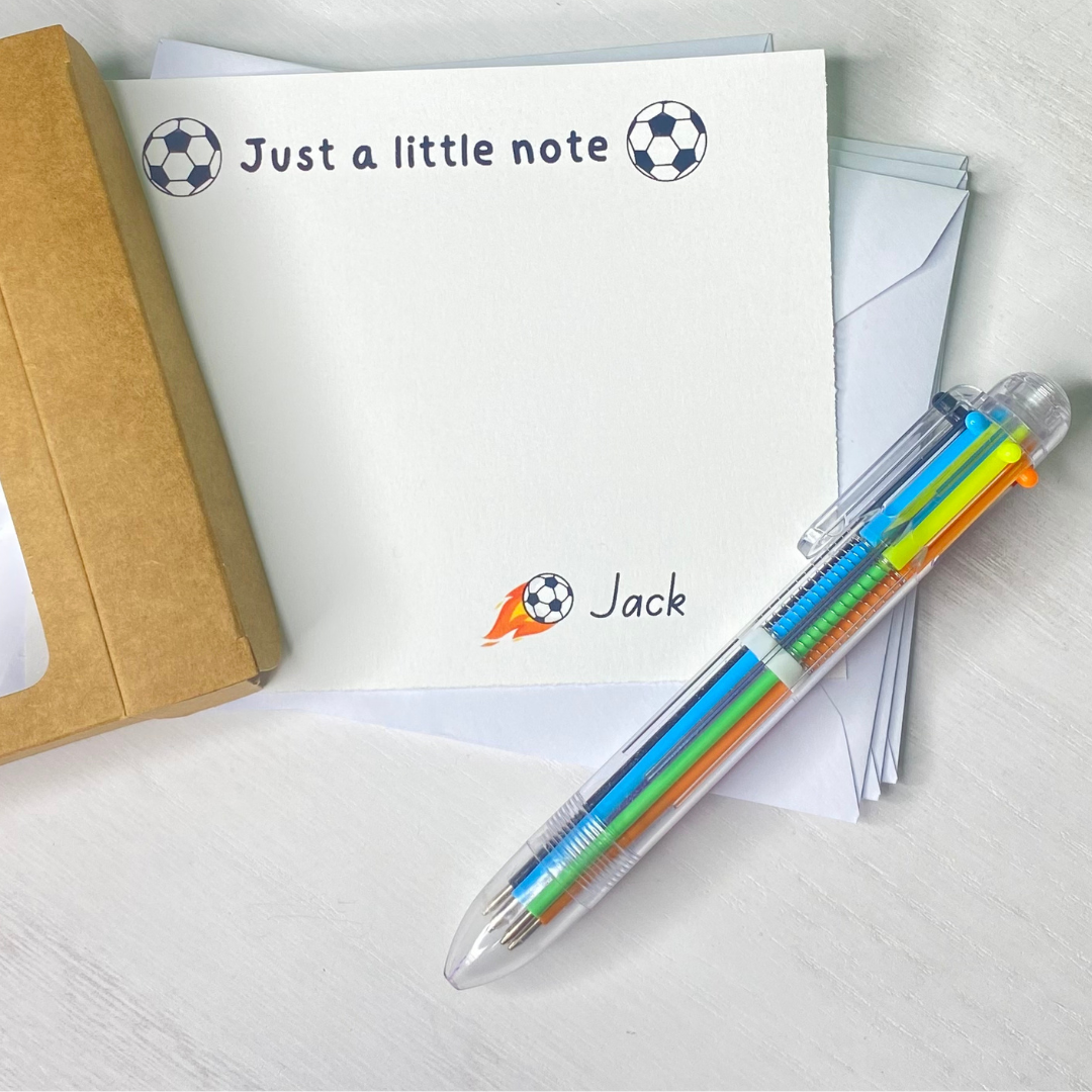 Personalized stationary for kids! Help your child to express their personality with these adorable notecards!