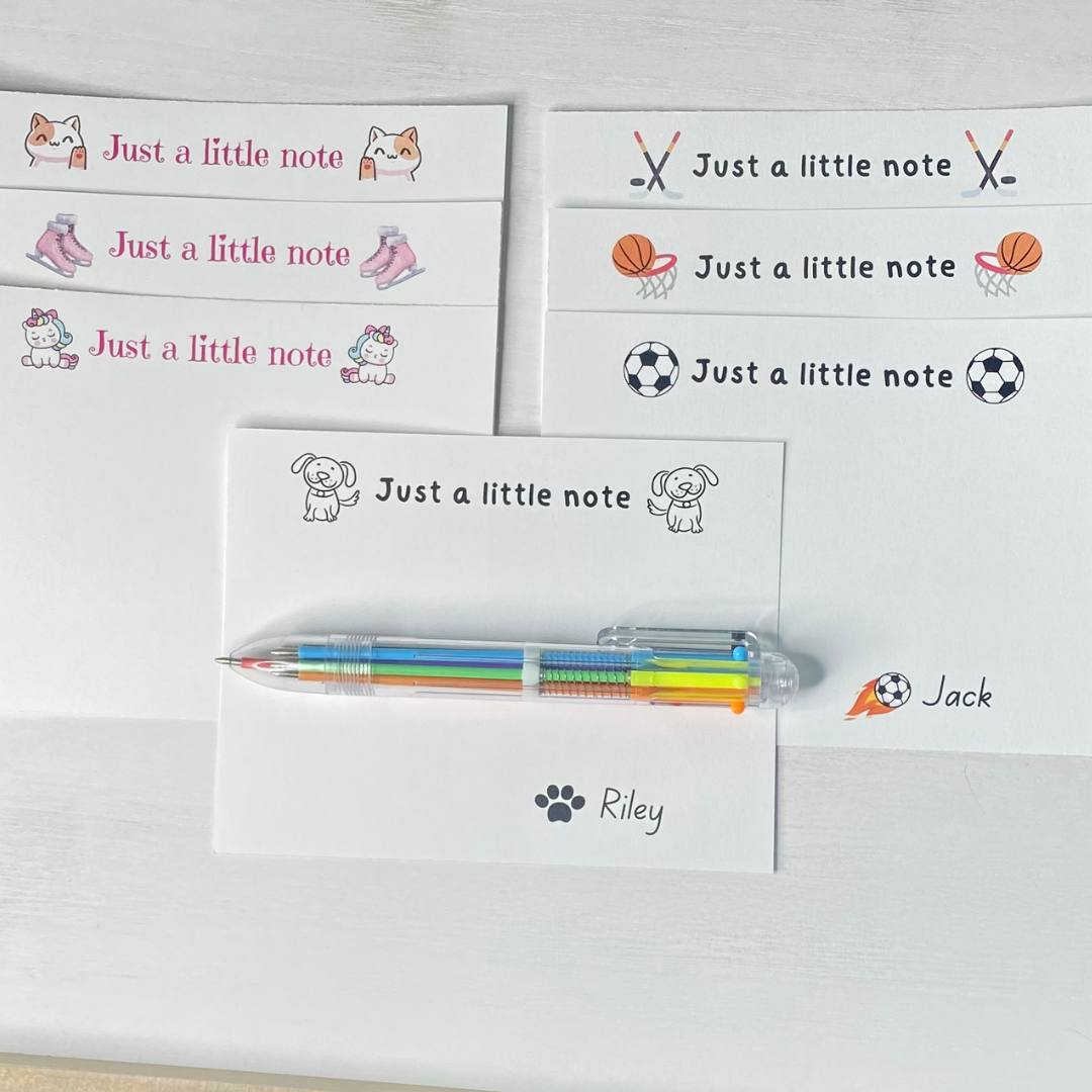 Notecard gift set for kids! Build your child's confidence by showing them how to express gratitude!