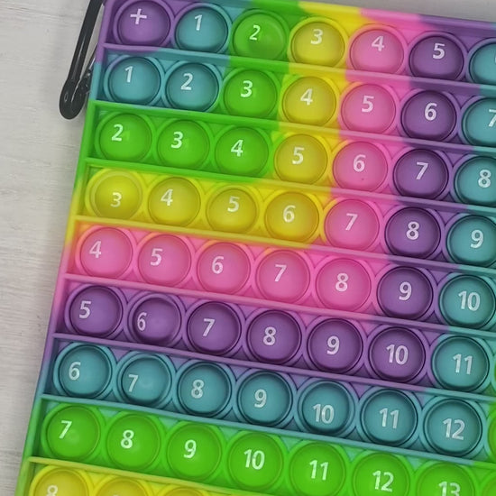 Sensory toy for learning math  addition and multiplication. Great hands-on learning for elementary age kids!