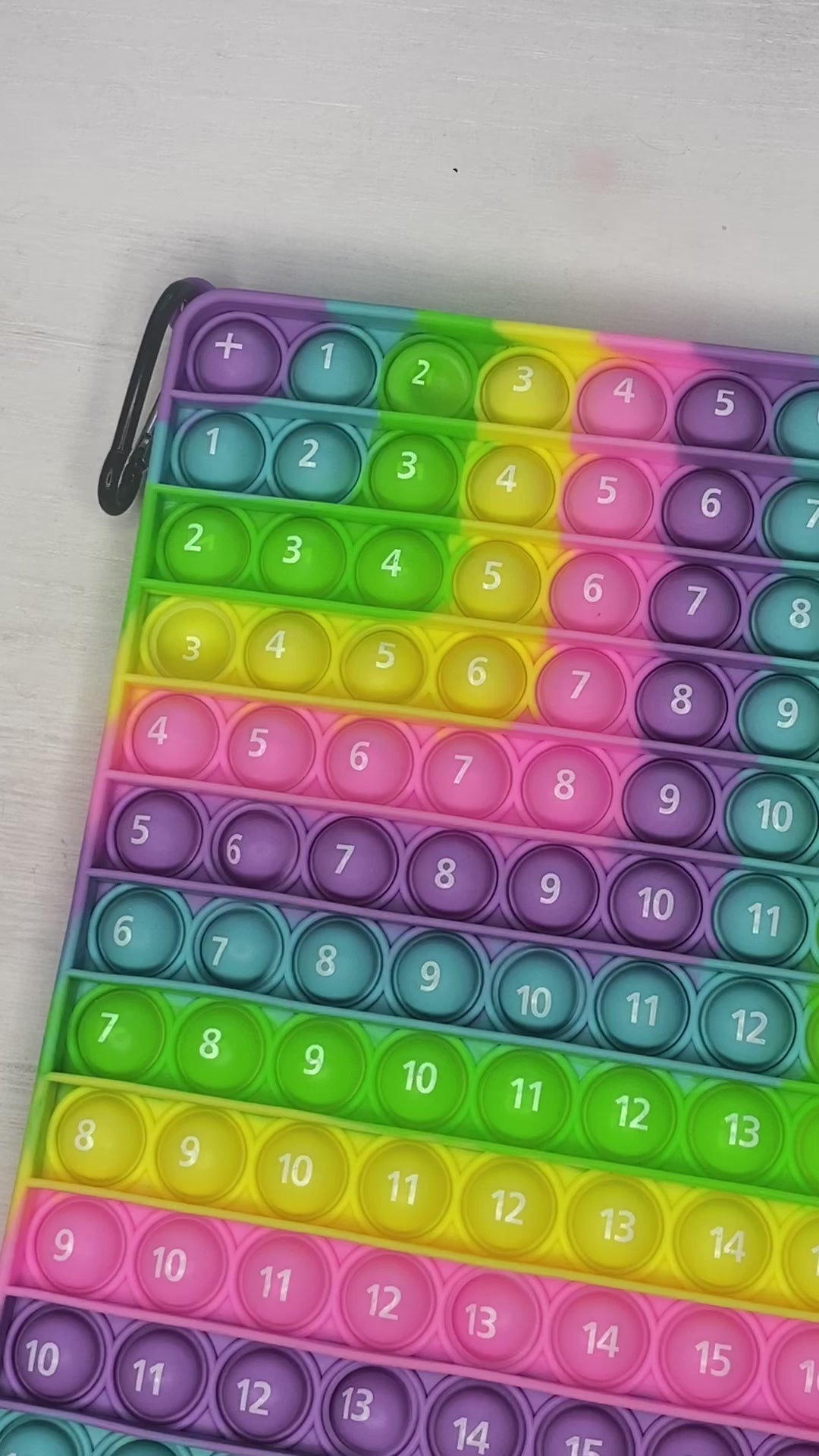 Sensory toy for learning math  addition and multiplication. Great hands-on learning for elementary age kids!